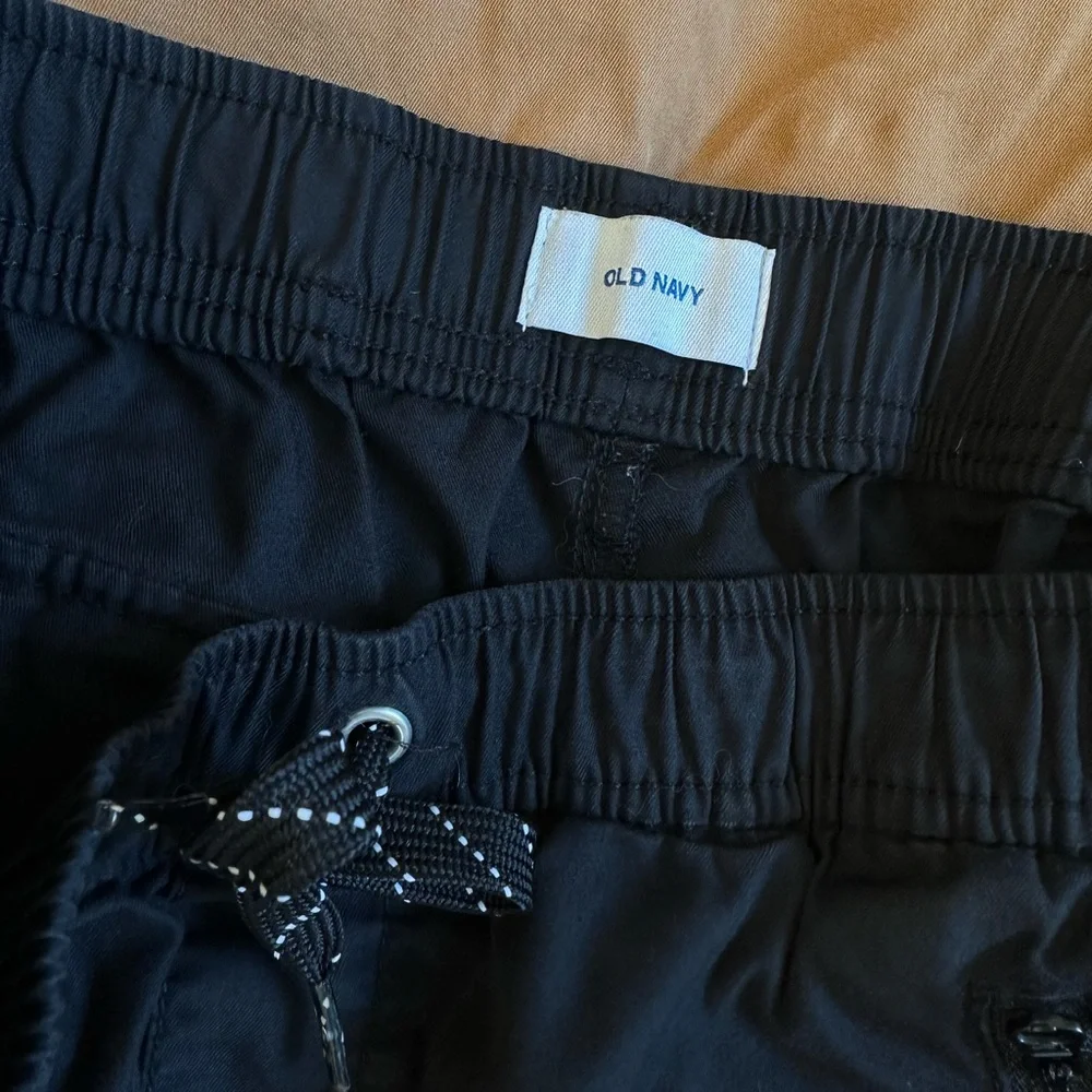 Old Navy Go Dry boys jogger twill khaki pants THREE pairs XL 14/16 - Picture 3 of 7